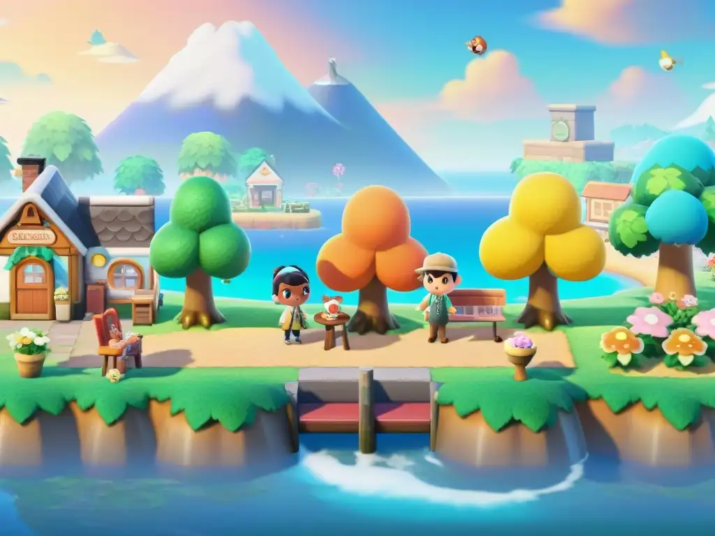 Un animado y bullicioso pueblo virtual en 'Animal Crossing: New Horizons', con impacto cultural Animal Crossing New Horizons