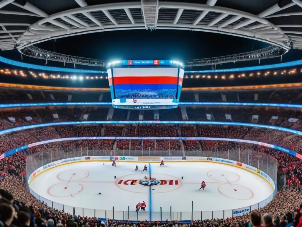 Apasionante juego de hockey sobre hielo en Rusia, historia del hockey sobre hielo en Rusia