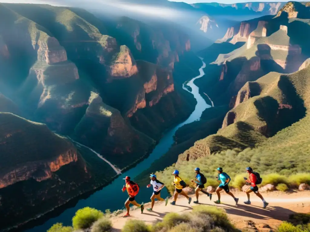 Carrera épica de corredores Tarahumara en el Cañón del Cobre, historia viva del Ultramaratón Tarahumaras historia evolución