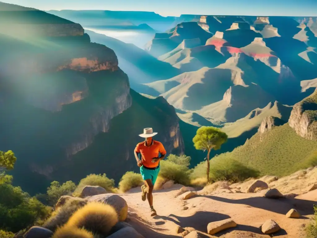 Carrera épica de corredores Tarahumaras en el Cañón del Cobre, México