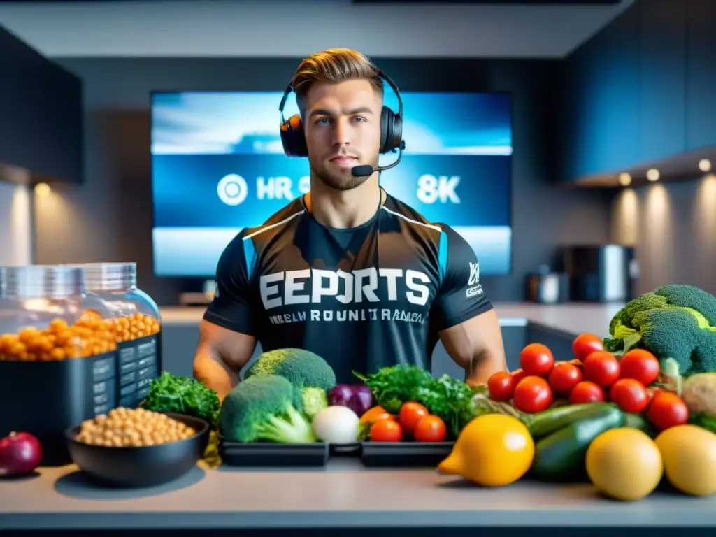 Prepara tu comida como un profesional mientras te concentras en el torneo de eSports