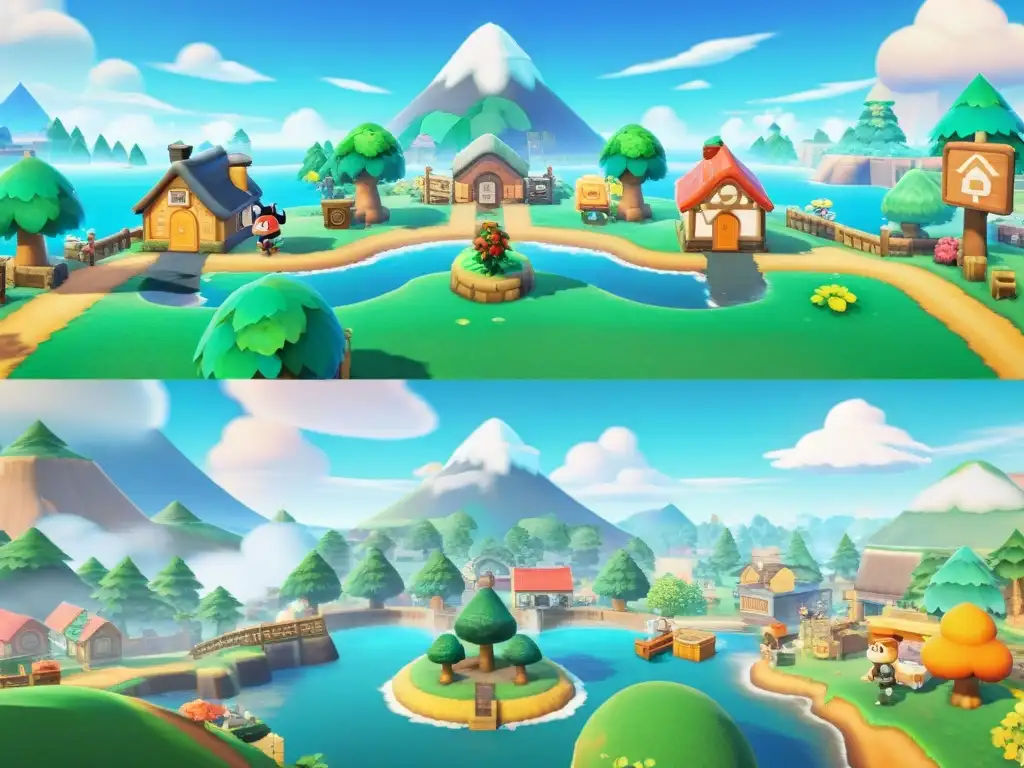 Una comparación detallada del impacto cultural de Animal Crossing New Horizons con otros mundos de videojuegos icónicos, evocando nostalgia y asombro