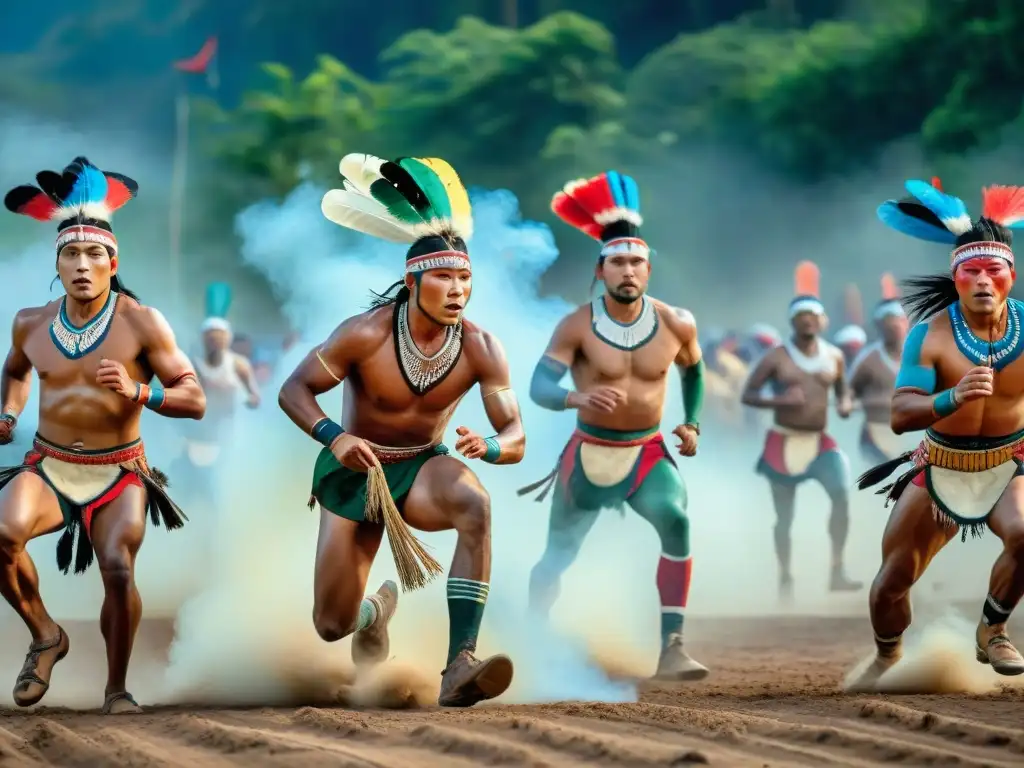 Competencia de Juegos Indígenas: atletismo y orgullo en la selva