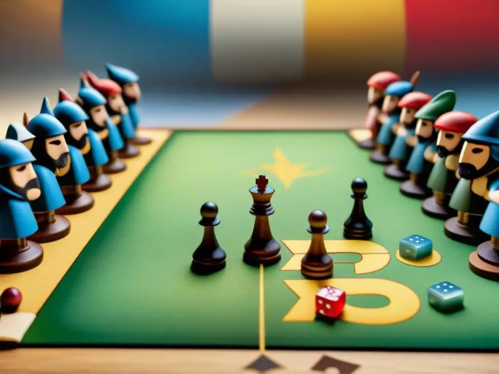 Intensa estrategia en torneo de Carcassonne Competidores concentrados planifican sus movimientos en un torneo de Carcassonne