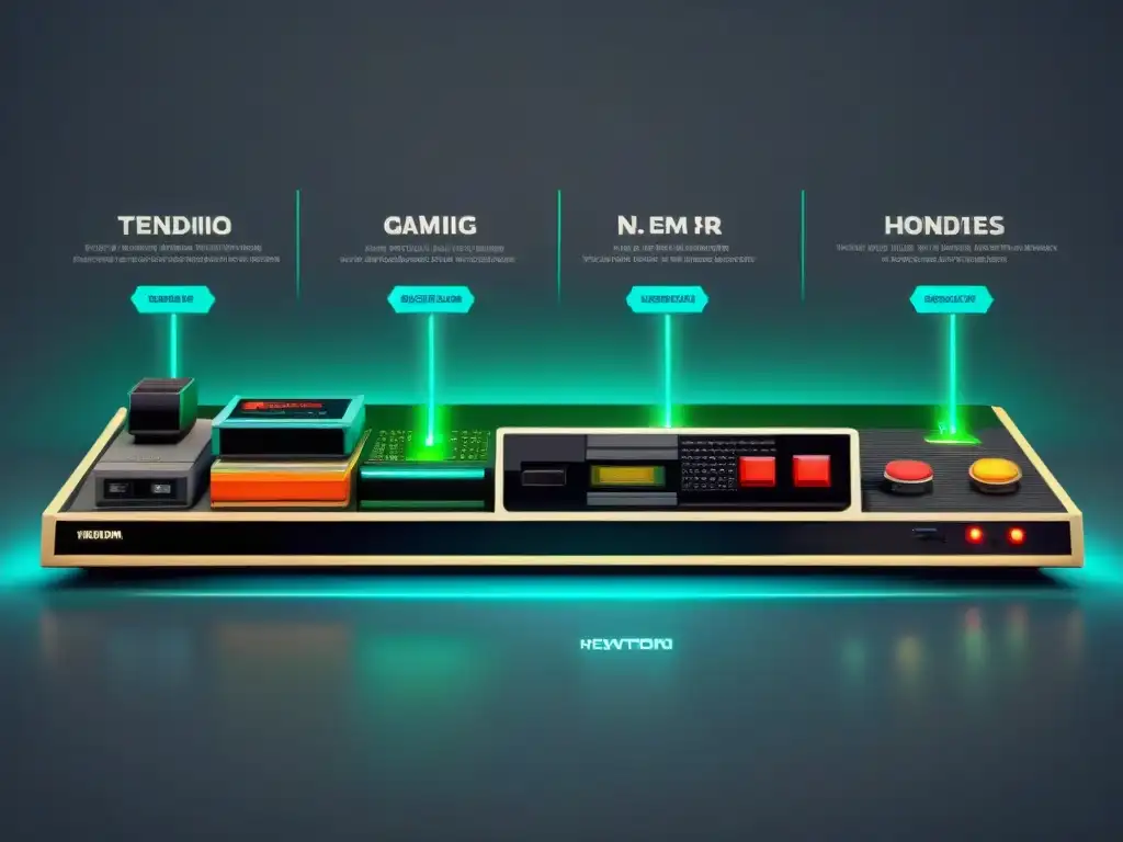 Evolución de consolas de videojuegos desde los 70 hasta hoy, con hitos clave y avances tecnológicos