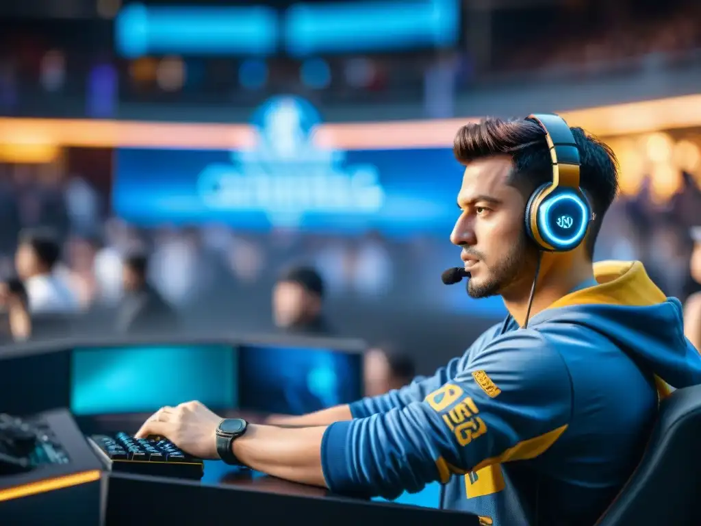 Contraste entre estadio de esports y convención de videojuegos, reflejando la historia de los videojuegos géneros