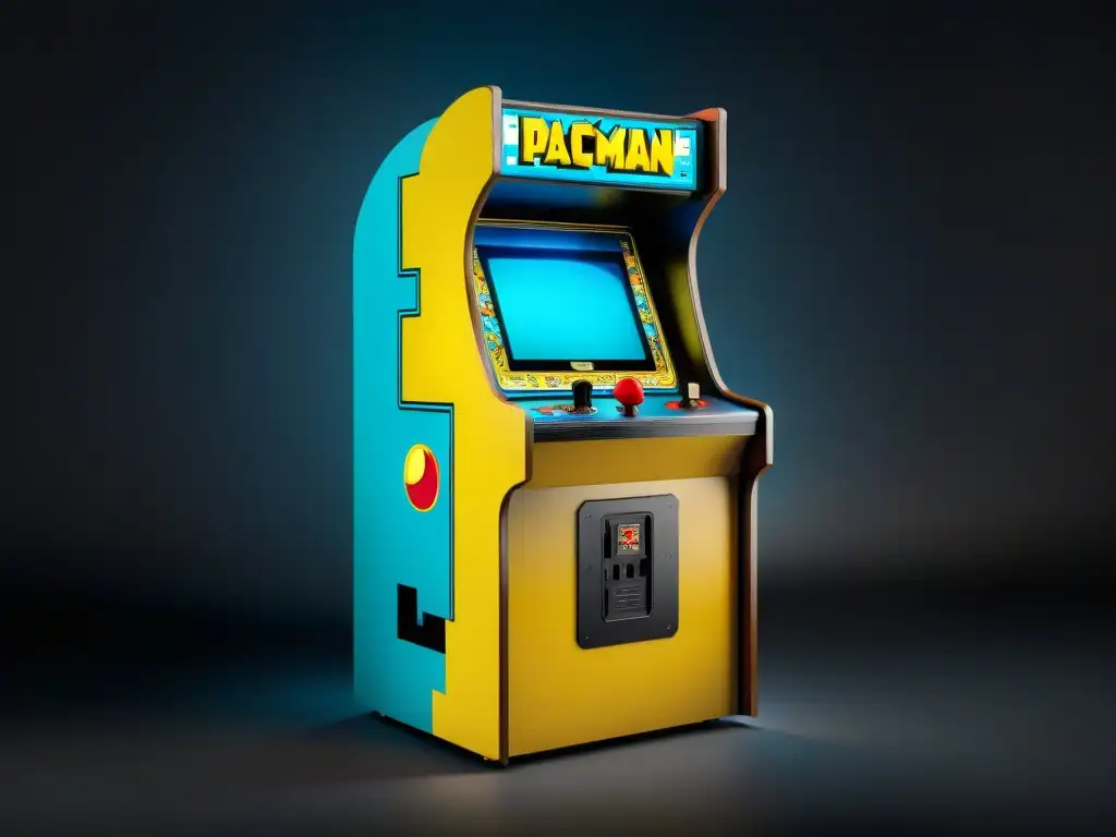 Contraste entre un gabinete de arcade vintage y una plataforma de juegos en línea renovados