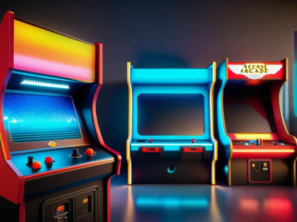 Contraste entre evolución tarjetas gráficas juegos: antiguo arcade vs