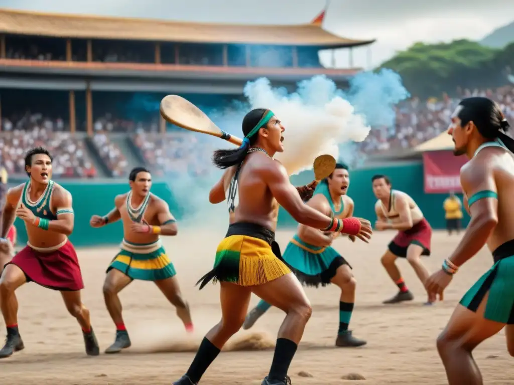Juego ancestral de Ulama: tradición y emoción en mercado vibrante Deportes ancestrales cultura mundo: Indígenas compiten en Ulama, fusionando tradición y modernidad en vibrante mercado