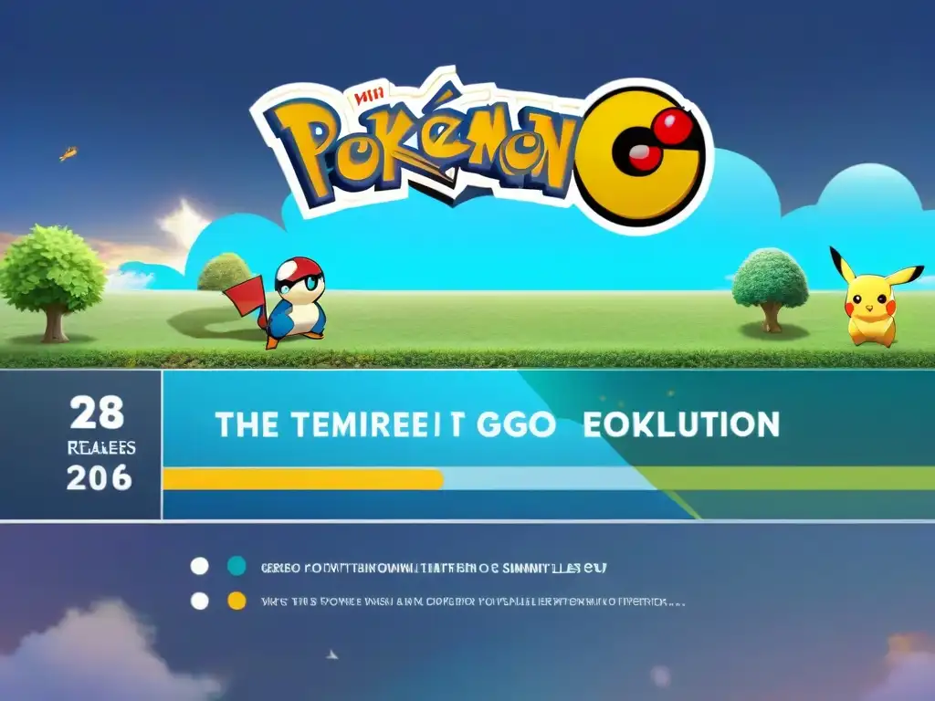 Detalle de la historia y evolución de juegos de Pokémon GO desde 2016 hasta hoy