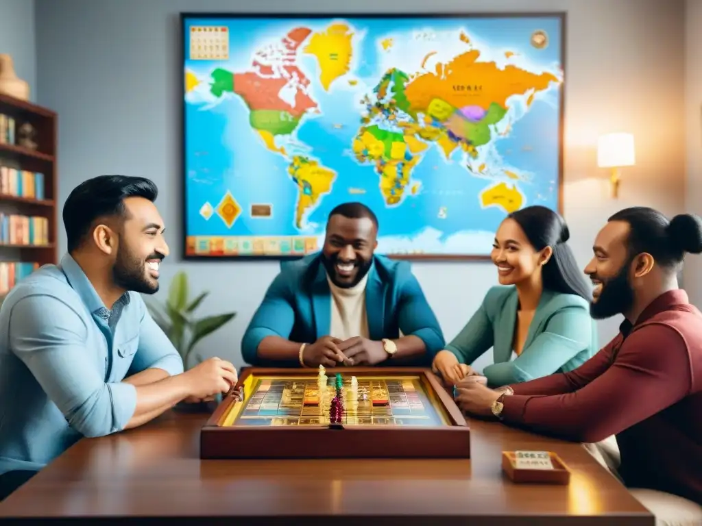 Diversidad y emoción al adaptar estrategias para ganar en juegos de mesa con culturas diversas