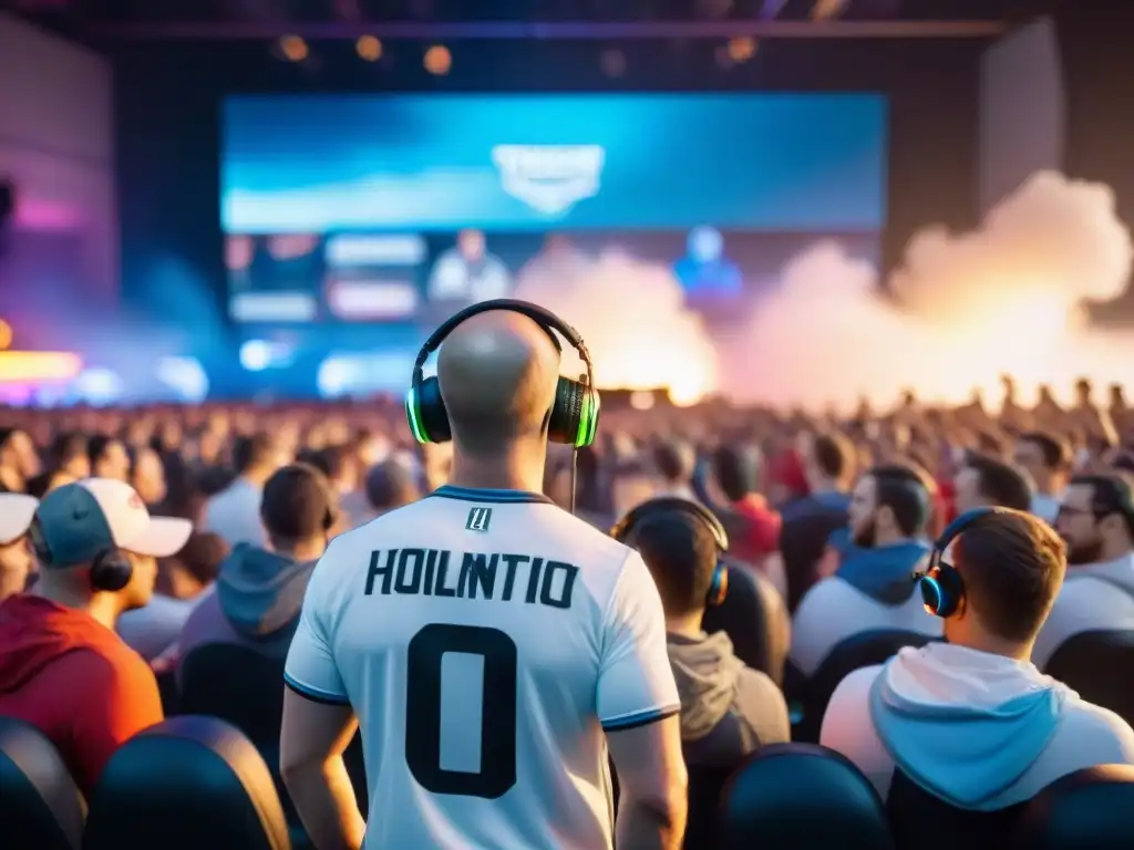 La emoción de una arena de esports llena de fans entusiastas