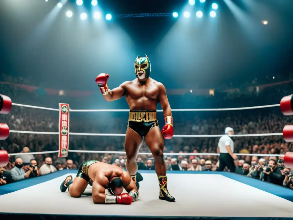 Emocionante batalla de lucha libre en Europa, destacando la historia, la evolución y la intensidad de los luchadores enmascarados