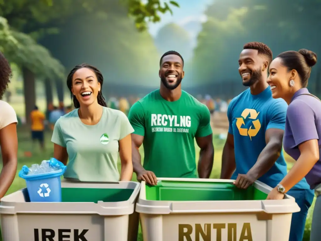 Un emocionante concurso de reciclaje en el parque resalta la ludificación en estrategias de reciclaje de residuos