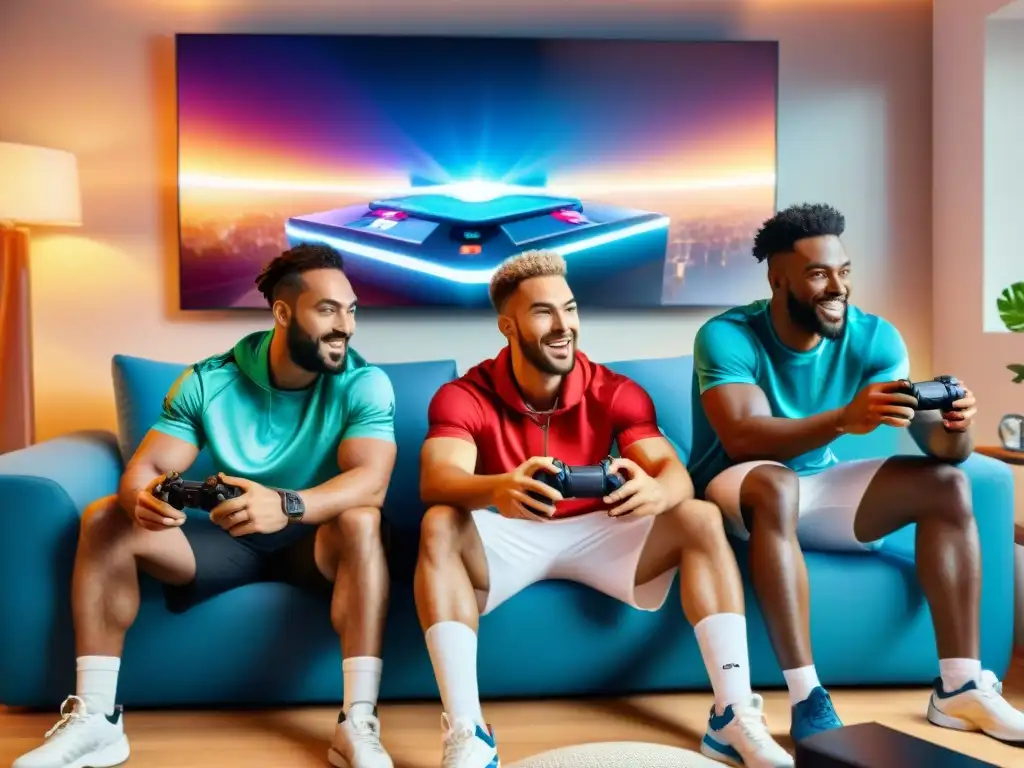 Emocionante historia de juegos deportes culturas evolución en sala multicultural de videojuegos