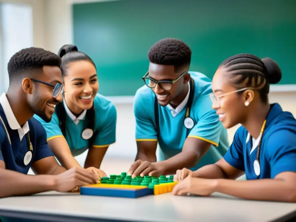 Un emocionante juego educativo despierta creatividad y colaboración entre estudiantes en aula