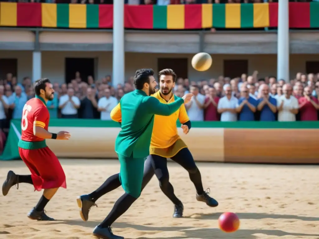 Emocionante juego de Pelota Vasca en el Festival Zesta Punta