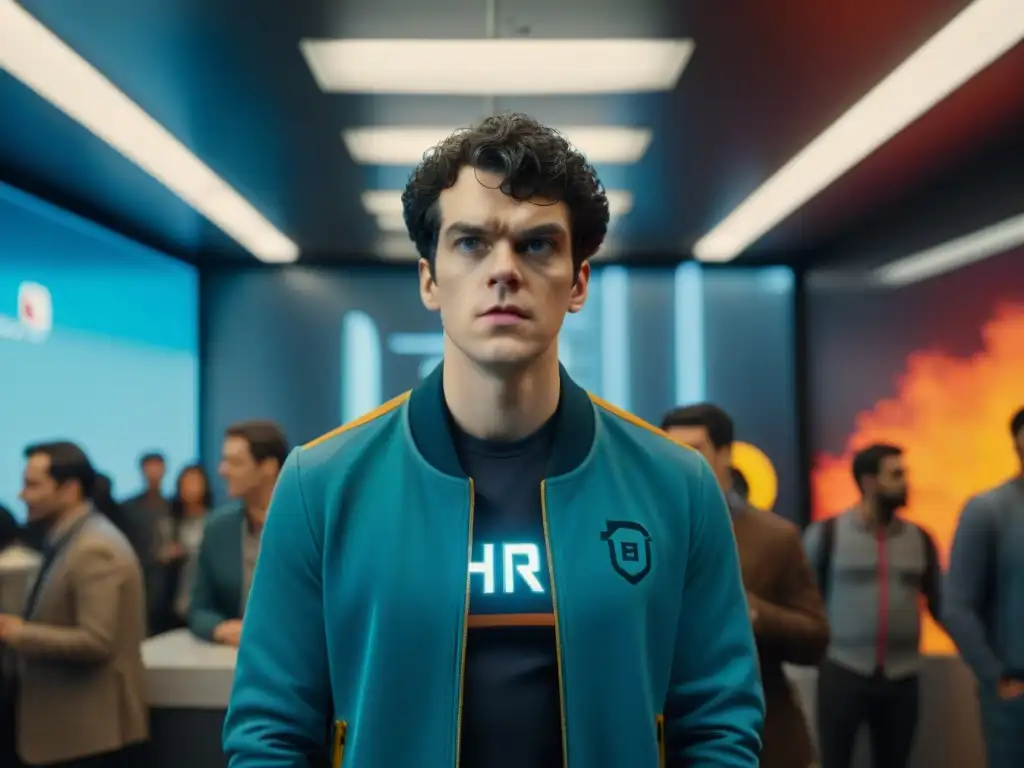 Escena de 'Black Mirror: Bandersnatch' con decisión crucial y convergencia cine videojuegos narrativas futuro