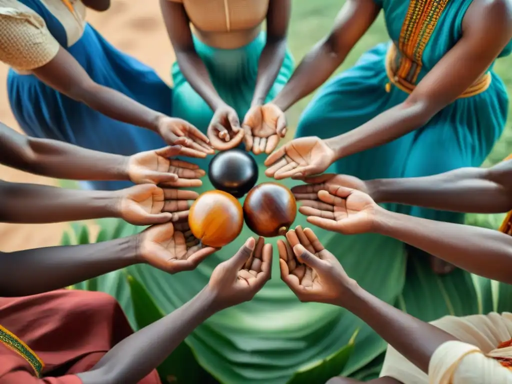 Estudiantes diversidad crean ritmo africano con palmas, reflejando origen juegos palmas culturas globales