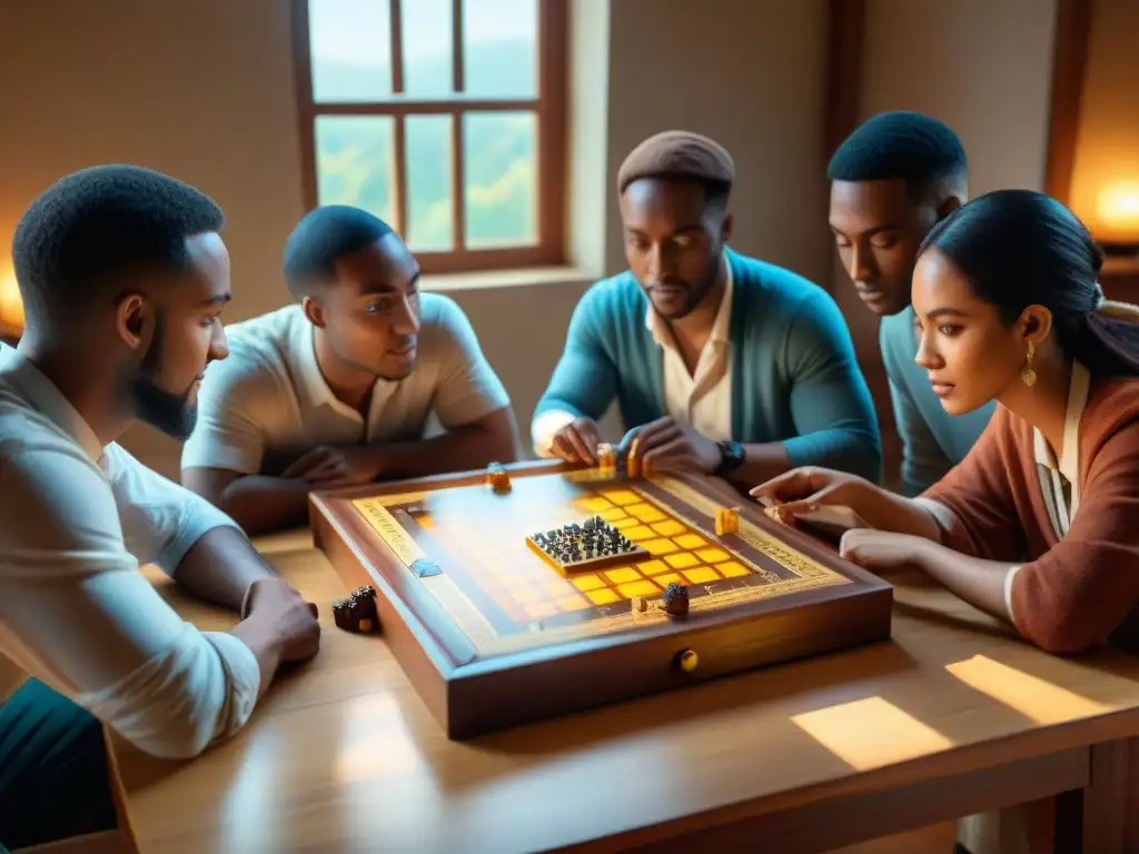 Estudiantes entusiastas exploran juego ancestral en ambiente educativo Estudiantes se entusiasman alrededor de réplica de juego antiguo en educación