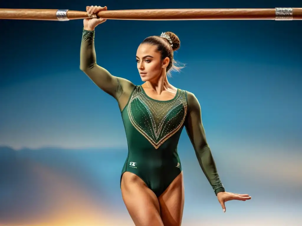 Evocadora evolución de la historia de la ropa y accesorios de la gimnasia artística desde la antigua Grecia hasta la actualidad