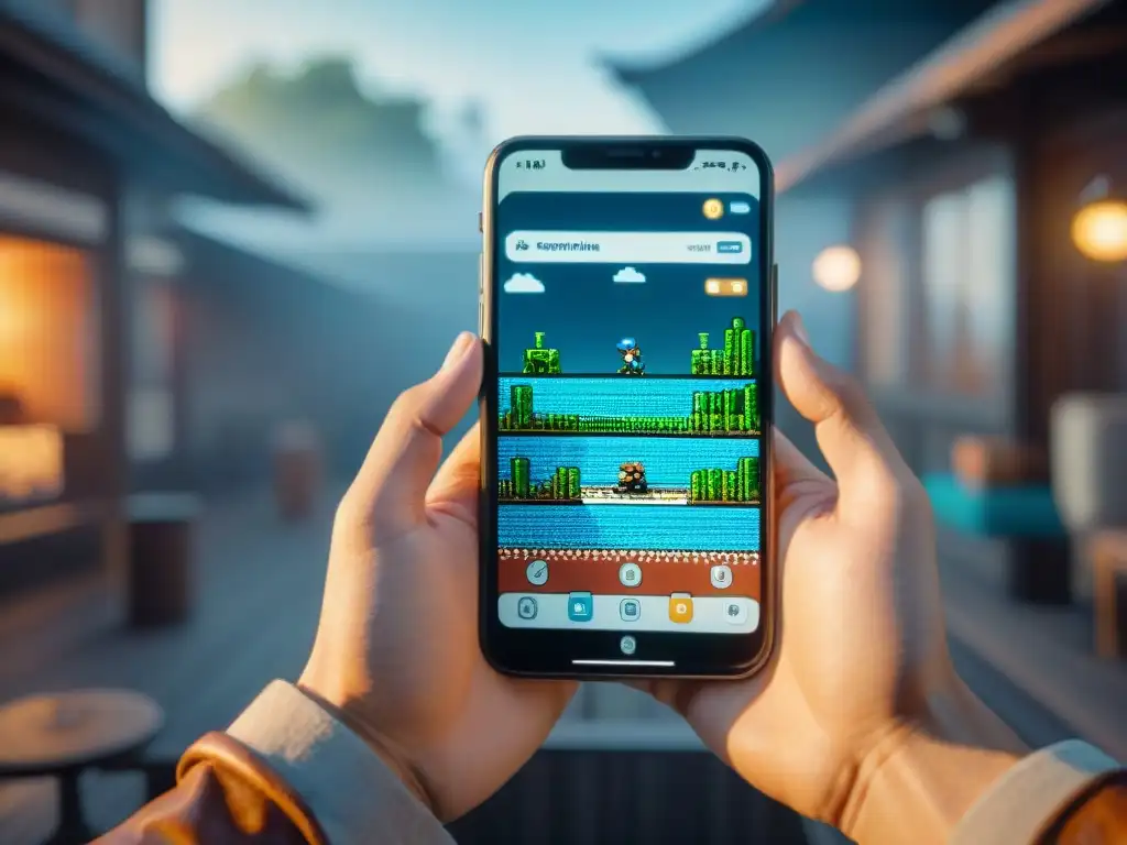 Evocadora evolución de juegos móviles realidad aumentada, desde retro a moderno, con hitos destacados