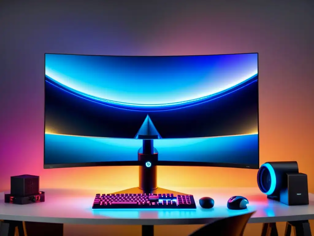 Una experiencia de juego inmersiva en monitor ultrapanorámico, evolución tecnología monitores gaming