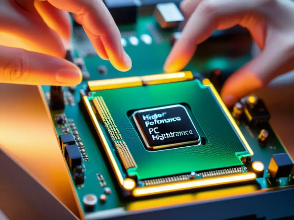 Instalación experta de CPU en placa base para construir PC gaming paso a paso