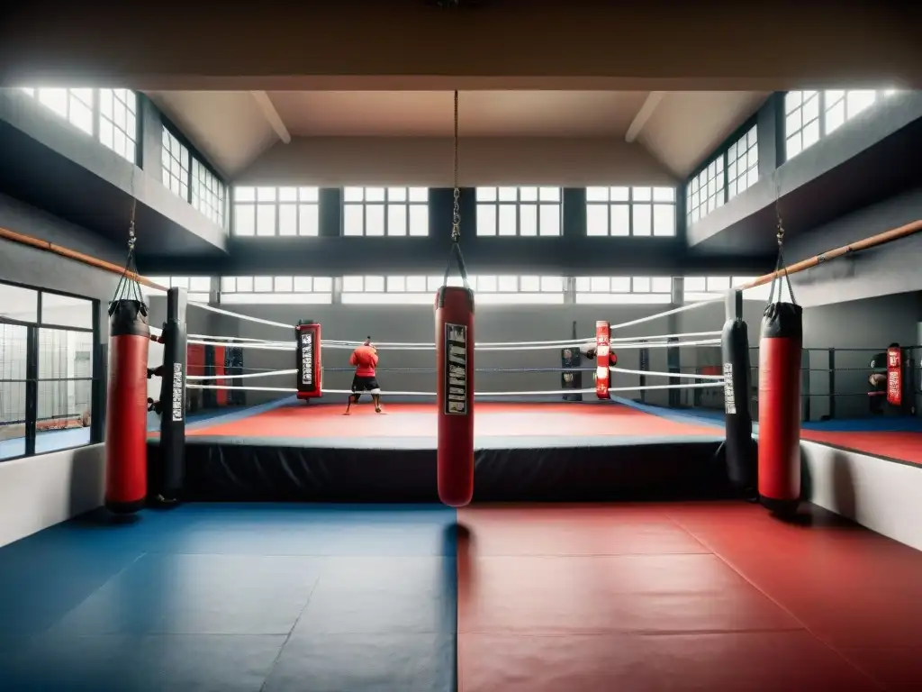 Un gimnasio de artes marciales mixtas en América Latina, lleno de pasión, diversidad y dedicación