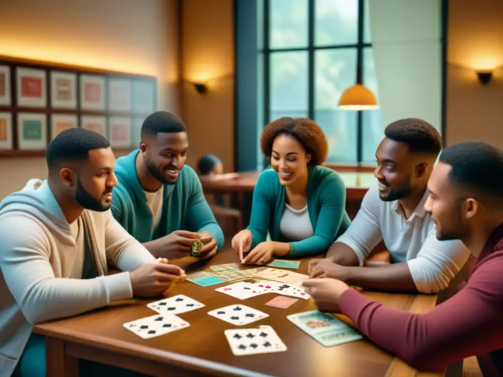 Grupo diverso de estudiantes disfrutando de pasatiempos históricos estratégicos en aula educativa