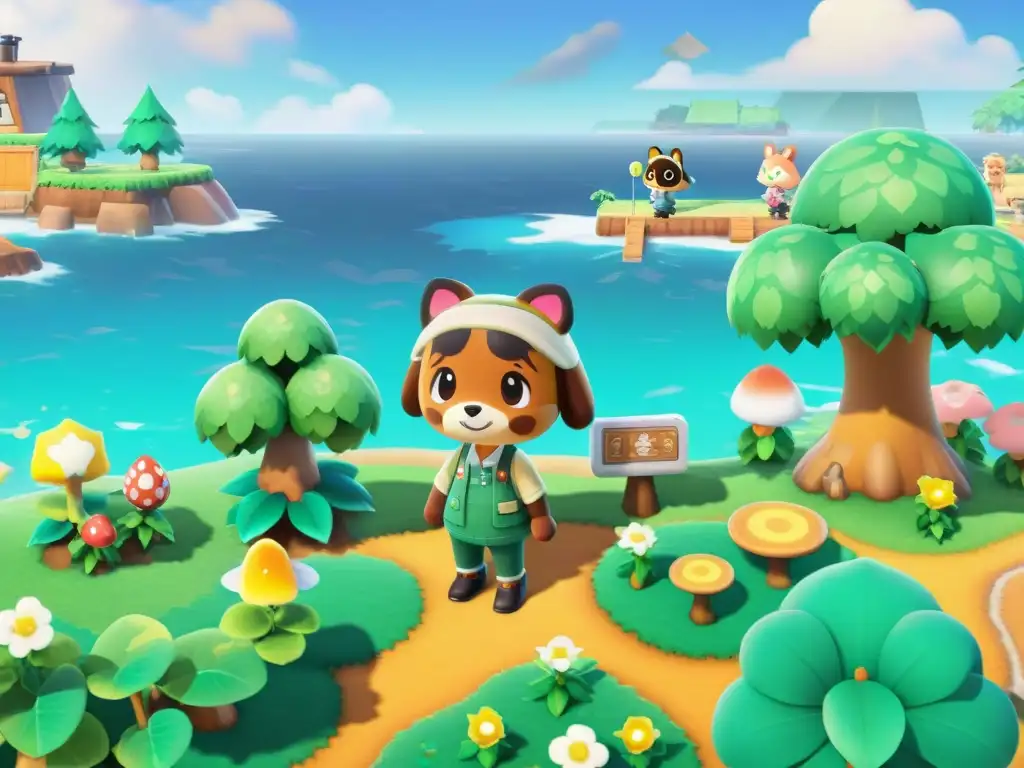 Grupo diverso de jugadores inmersos en Animal Crossing: New Horizons, reflejando el impacto cultural del juego