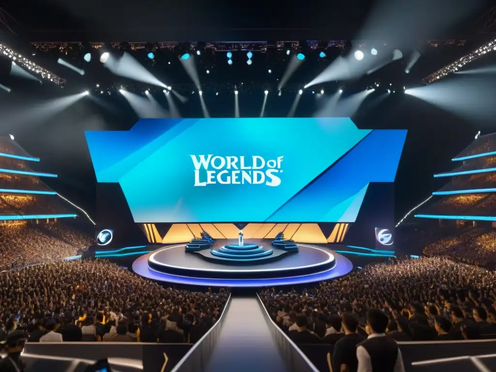 Transformación de la historia del escenario del World Championship de League of Legends, desde la temporada 1 hasta la actualidad