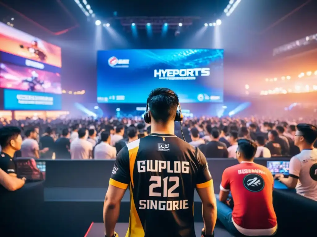 La historia y evolución de los juegos deportivos y culturas se fusionan en un vibrante escenario de eSports en Singapur