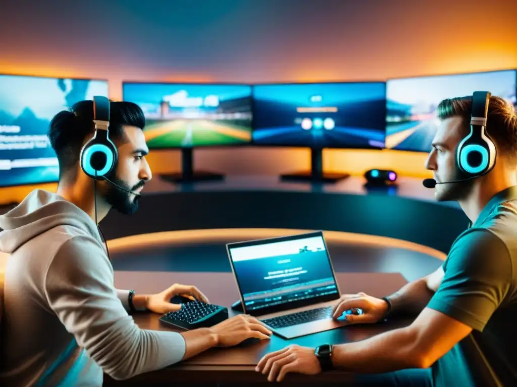 Impactante contraste: jugadores inmersos en juegos online gratis vs