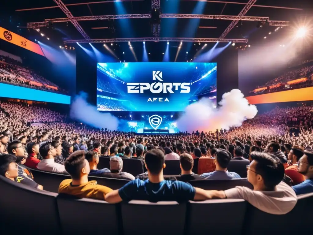 El impacto de los eSports en la sociedad se refleja en la energía de una arena llena de fans entusiastas