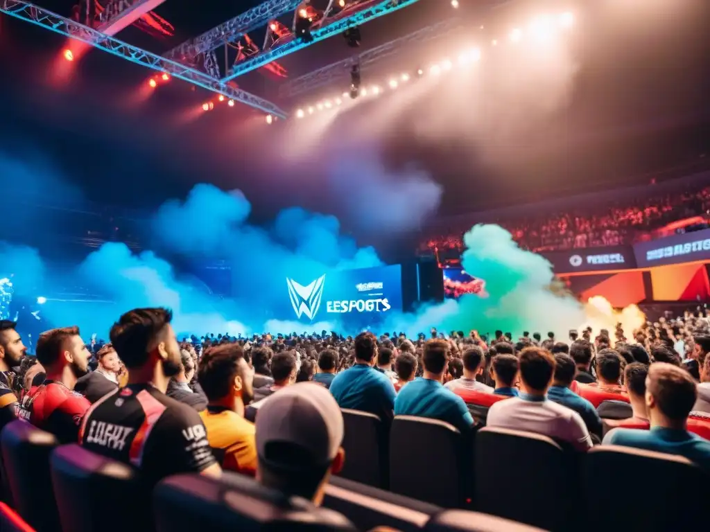 Intensa competencia en arena de eSports con marcas destacadas