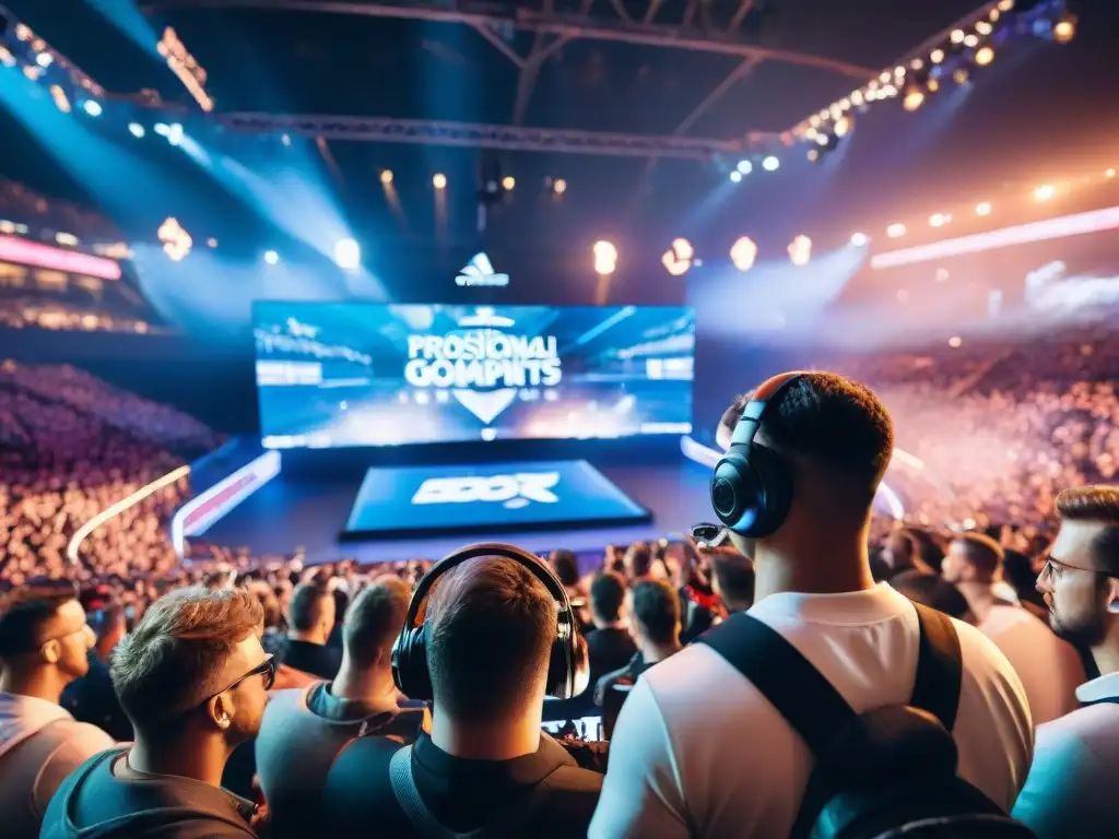 Intensa competencia en torneo eSports, estrategias para alcanzar la victoria en un ambiente cargado y emocionante