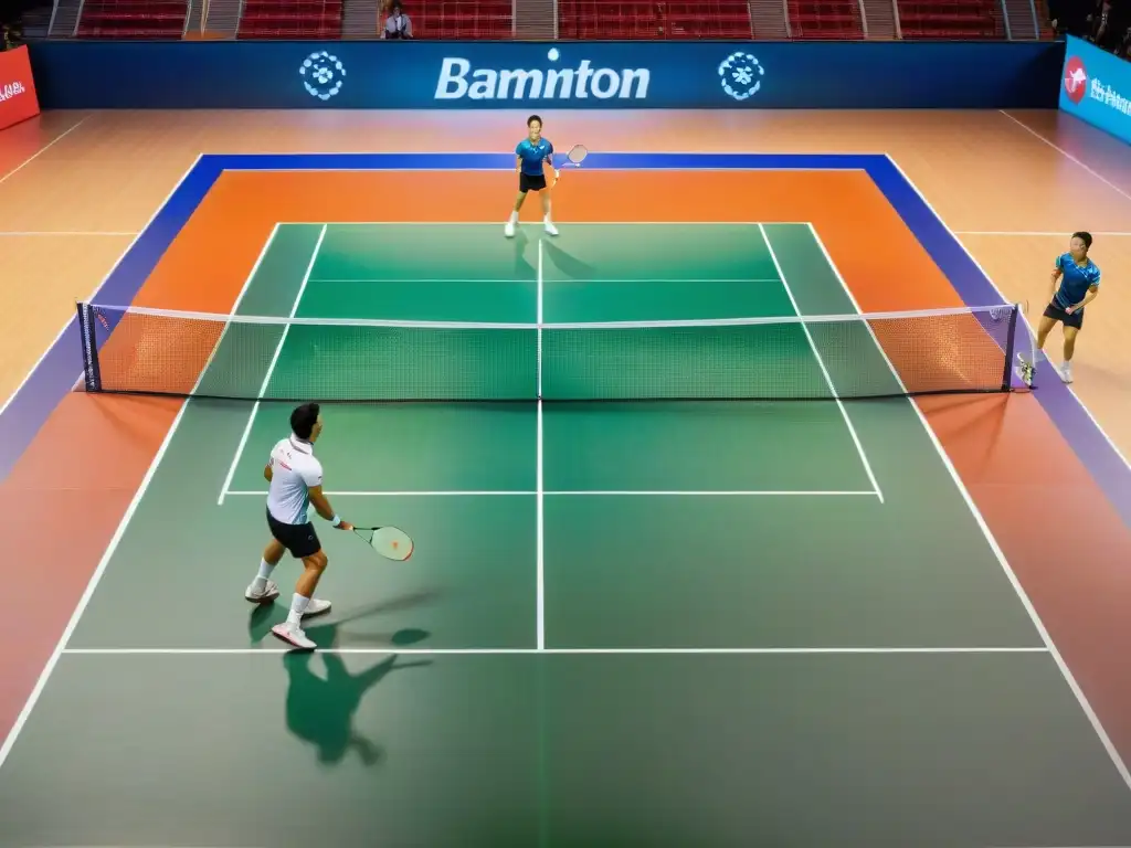 La intensa evolución del badminton en Asia: jugadores de todas las edades y orígenes compiten en una cancha vibrante