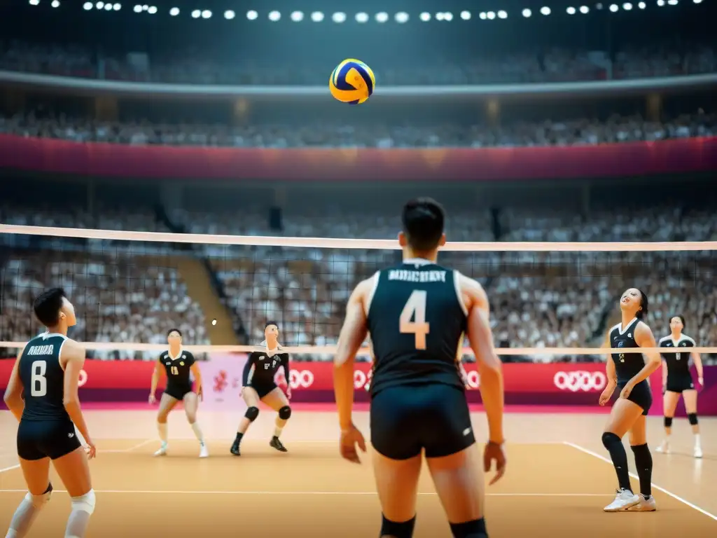 Intensa evolución del voleibol como deporte olímpico en 1964