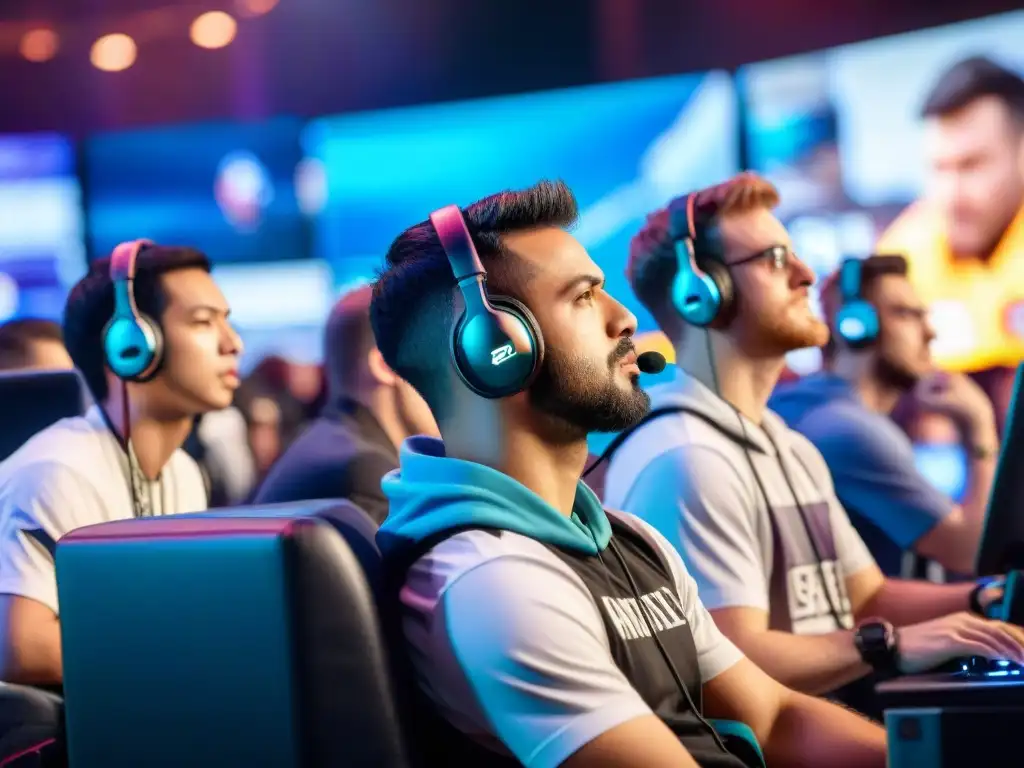 Intensas emociones en torneo de eSports con jugadores de diversas edades y culturas