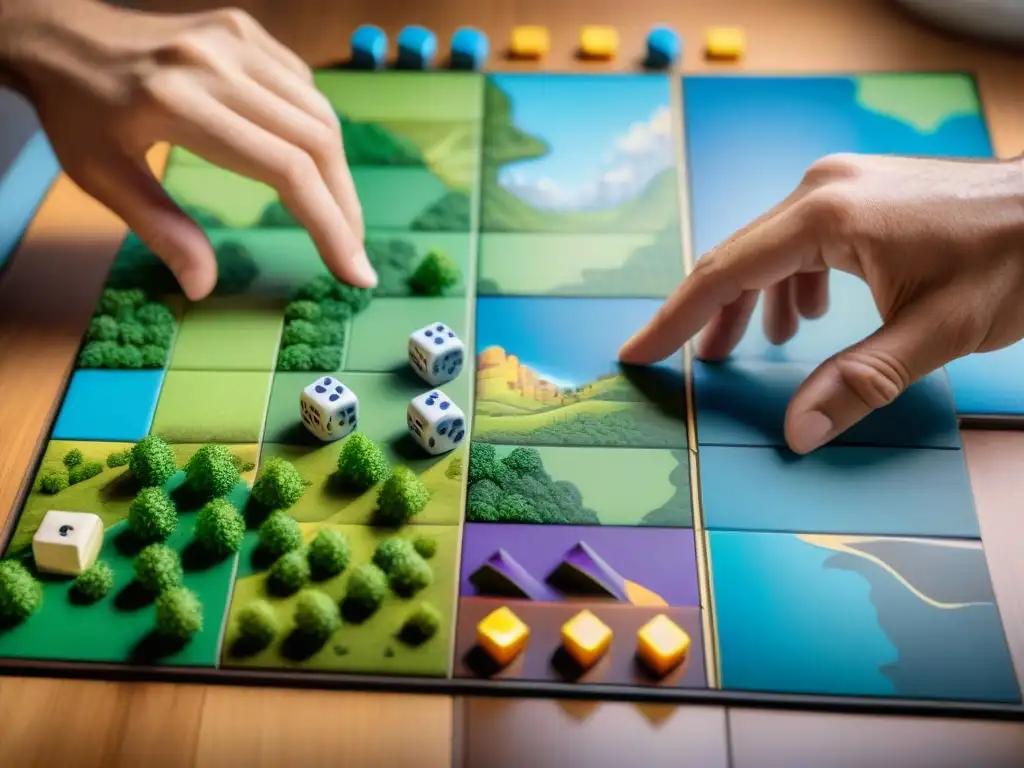 Intensas estrategias de juegos construcción imperios en Carcassonne