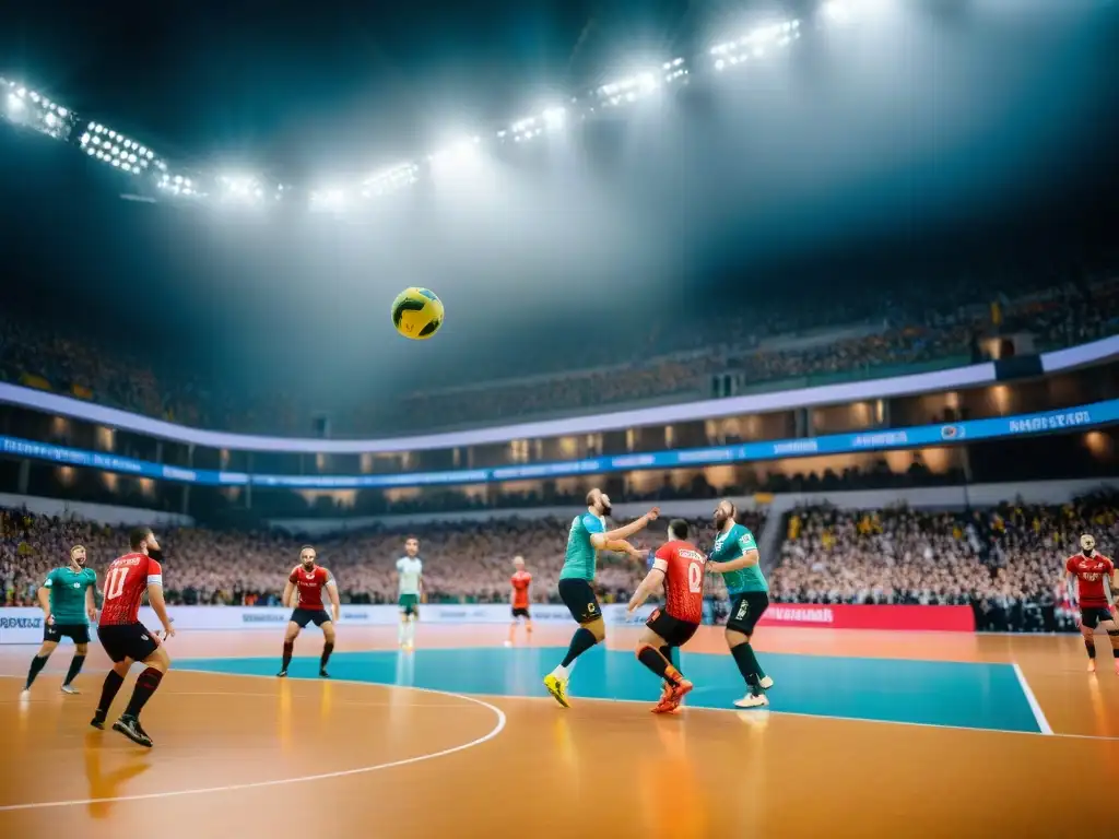 Choque de Estilos: Pasión vs Intenso contraste entre balonmano en Europa del Este y Oeste: pasión y precisión