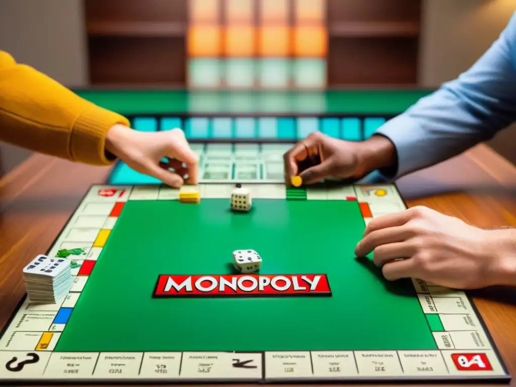 Un intenso juego de Monopoly con lecciones de economía en Monopoly