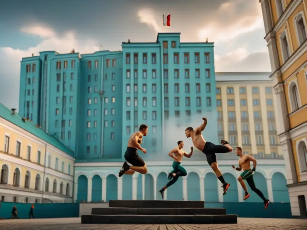 Jóvenes traceurs rusos desafían la historia del Parkour en Rusia con su destreza urbana