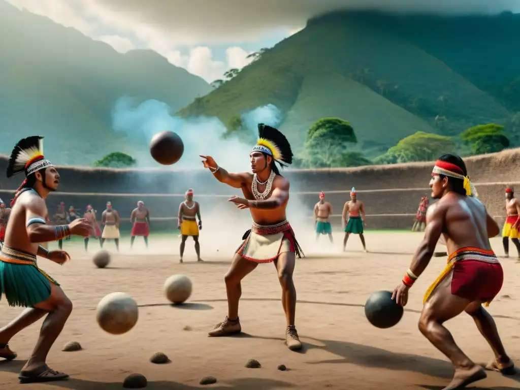 Juego vibrante de ulama: deportes autóctonos alrededor del mundo