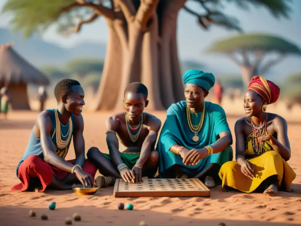 Juegos africanos: comunidad y tradición bajo el baobab