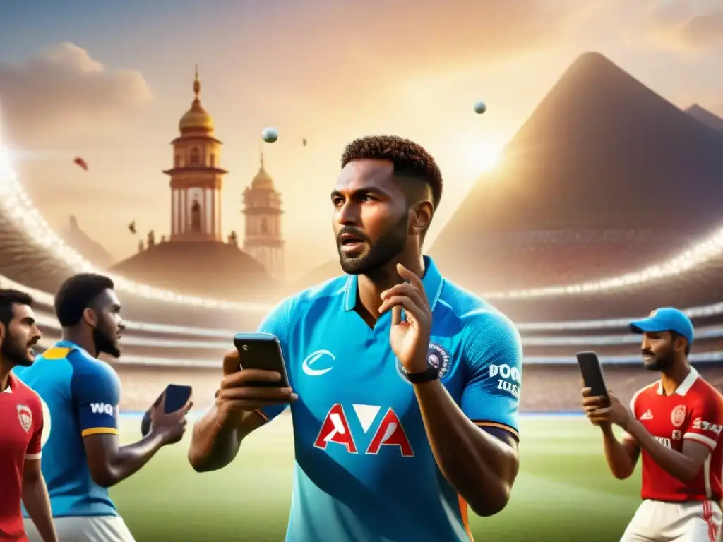 Jugadores globales: fusionando tradición y tecnología en juegos móviles Jugadores de todo el mundo compiten en juegos tradicionales y modernos en sus móviles, fusionando deportes y cultura pop