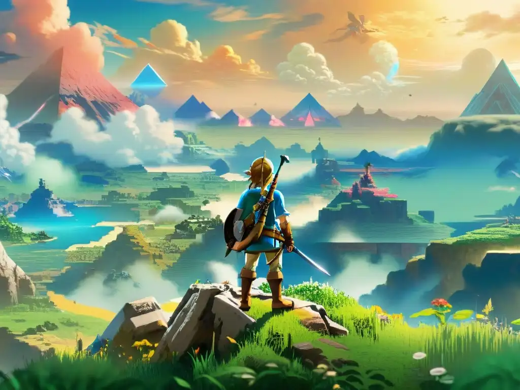 Evolución de Link desde 8 bits a Breath of the Wild, detalle icónico en juegos