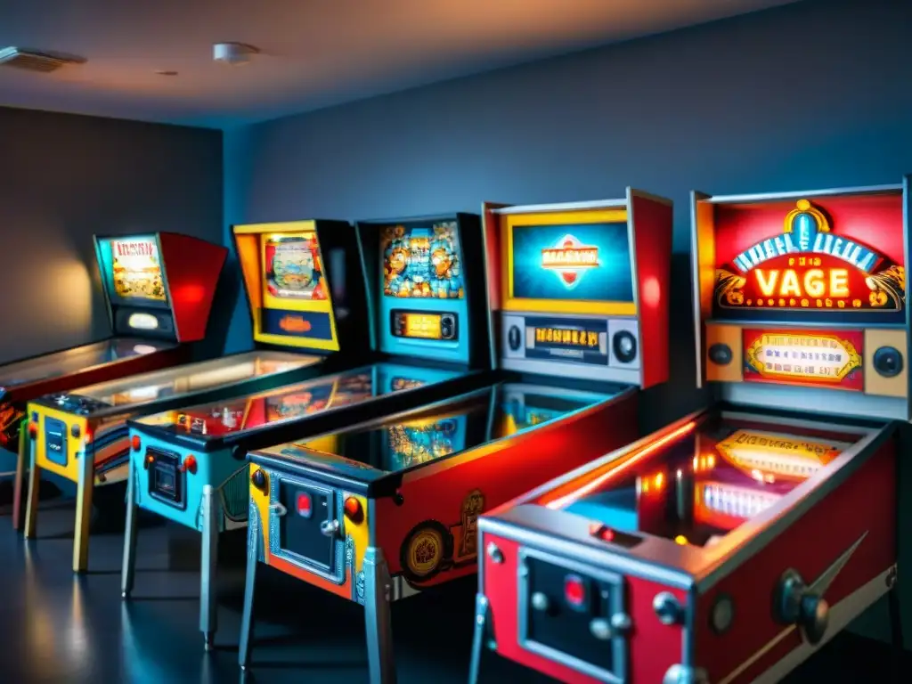 Exhibición de máquinas de pinball vintage en El Museo de Pinball de Las Vegas, Nevada, atrayendo a amantes de museos de juegos a nivel mundial