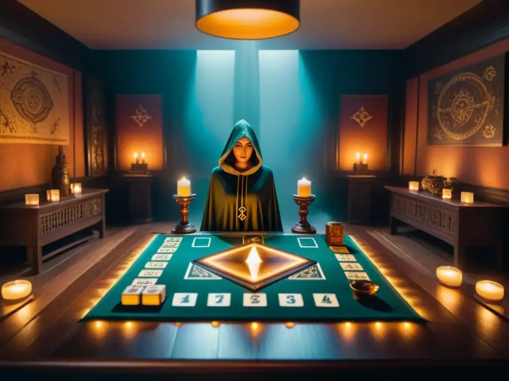 Un misterioso ritual con juegos prohibidos, prácticas ocultas y aura enigmática